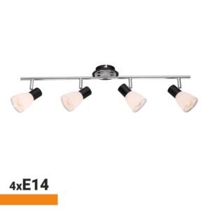APLIQUE LED 4 FOCOS SERIE MURCIA 4XE14 AIRMEC