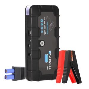 ARRANCADOR BATERIAS 3 EN 1 SOWELL 12.000 MAH