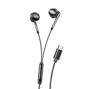 AURICULARES CON CABLE TIPO C EP66 NEGRO XO