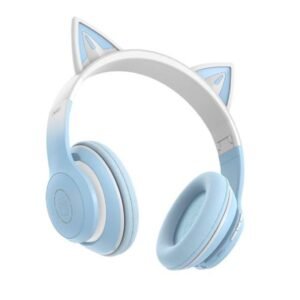 AURICULARES DIADEMA BLUETOOTH CATS BE38 AZUL XO