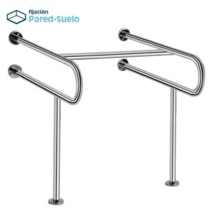 BARANDILLA DE APOYO PARA LAVABOS INOX 304 BENOTTI 77.1X80.9X3.2CM