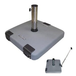 BASE DE SOMBRILLA CUADRADA SERIE CALISTO GRIS DONNA GARDEN 50 KG