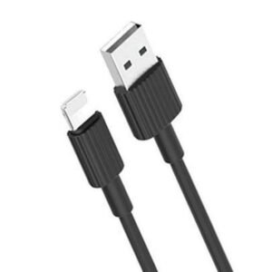 CABLE DE DATOS 2.0A PARA APPLE NEGRO XO