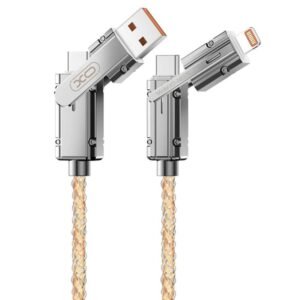 CABLE DE DATOS 60W 4 EN 1 NB276 GRIS XO