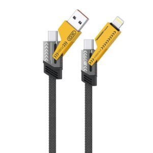 CABLE DE DATOS 60W 4 EN 1 NB283 GRIS XO