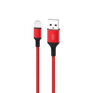CABLE DE DATOS USB A MICRO 1M ROJO XO
