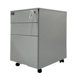 CAJONERA DE OFICINA GRIS 3 GAVETAS AIRMEC 60X39X50 CM