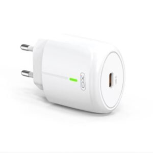CARGADOR RAPIDO 20W CON LED BLANCO XO