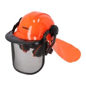 CASCO SEGURIDAD CON VISERA Y PROTECCION AUDITIVA TAKUMA