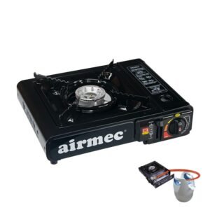 COCINA DE GAS PORTÁTIL CON DOBLE FUNCIÓN AIRMEC