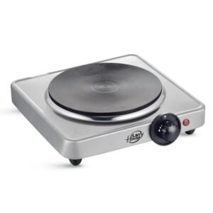 COCINA ELECTRICA INOX 1 FUEGO 1.500W LARRYHOUSE