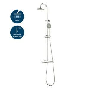 COLUMNA DE DUCHA TERMOSTÁTICA SERIE MUNICH BENOTTI