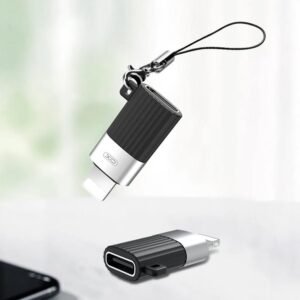 CONECTOR TIPO C A LIGHTNING NEGRO XO