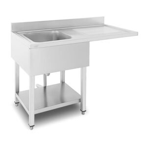 FREGADERO INDUSTRIAL IZQUIERDA LARRYHOUSE 1400X700X850 MM