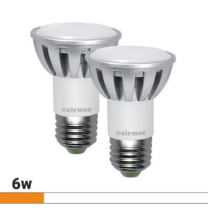 BOMBILLAS LED PACK 2 JDR 6W E27 LUZ BLANCA AIRMEC