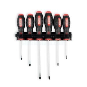 JUEGO 6 PCS DESTORNILLADORES + SOPORTE PAMACON