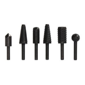 JUEGO RASPAS Y LIMAS PARA TALADRO PAMACON 6 PCS