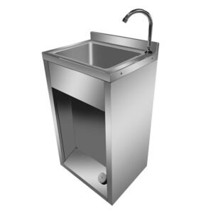 LAVAMANOS INDUSTRIAL INOX CON PULSADOR LARRYHOUSE