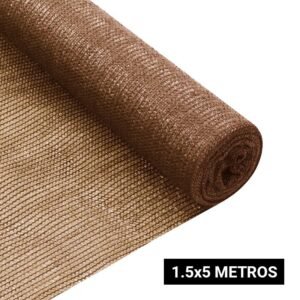 MALLA DE SOMBREO MARRON 1.5X5 MTS DONNA GARDEN