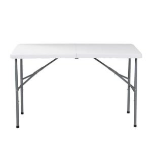 MESA DE RESINA PLEGABLE 4.0 CM DONNA GARDEN 122X61X74 CM