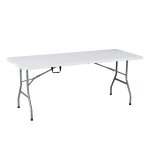MESA DE RESINA PLEGABLE 3.5 CM DONNA GARDEN 180X70X74CM