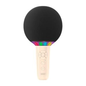 MICROFONO INALÁMBRICO PARA KARAOKE BE50 BEIGE XO