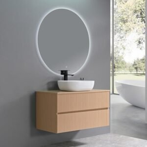 MUEBLE DE BAÑO SUSPENDIDO SERIE SURI BENOTTI 100X50X54 CM