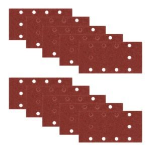 PACK 10 LIJAS RECTANGULARES 93X185MM GR.120 AICER