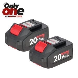 PACK DOS BATERIAS 4.0 AH ONLY ONE AICER