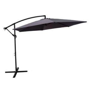 PARASOL COLGANTE GRIS DONNA GARDEN 3 METROS