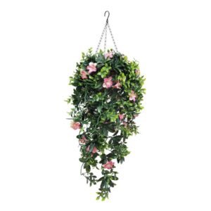 PLANTA ARTIFICIAL COLGANTE SERIE ABIGAIL DONNA GARDEN 100X35CM