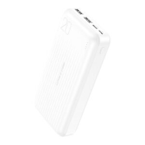 POWERBANK 20000MAH CON PANTALLA LUMINOSA PB302 BLANCA XO