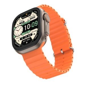 SMARTWATCH DEPORTIVO M11ULTRA DE 9™ GENERACIÓN CARGA INALÁMBRICA NARANJA XO